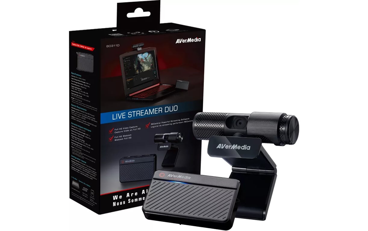 Avermedia Kit Youtubeur Live Streamer DUO BO311D
