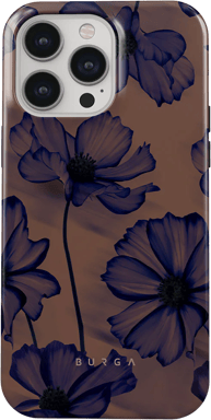Burga Funda para iPhone 14 Pro MagSafe Tough A prueba de golpes Modelo Velvet Night Lavanda