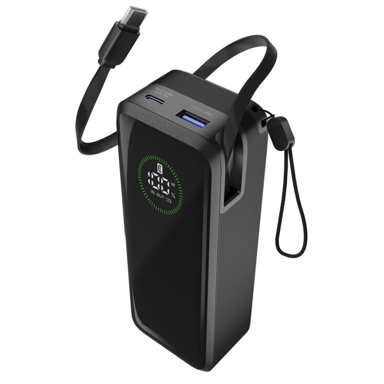 Cellularline Power Bank Roller 20000 65W Carga Rápida