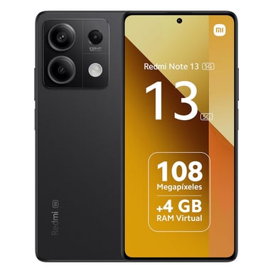 Redmi Note 13 (5G) 128 GB, nero, sbloccato