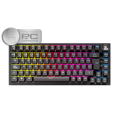 Newskill Pyros Pro Teclado Gaming Inalámbrico mecánico hotswap Negro