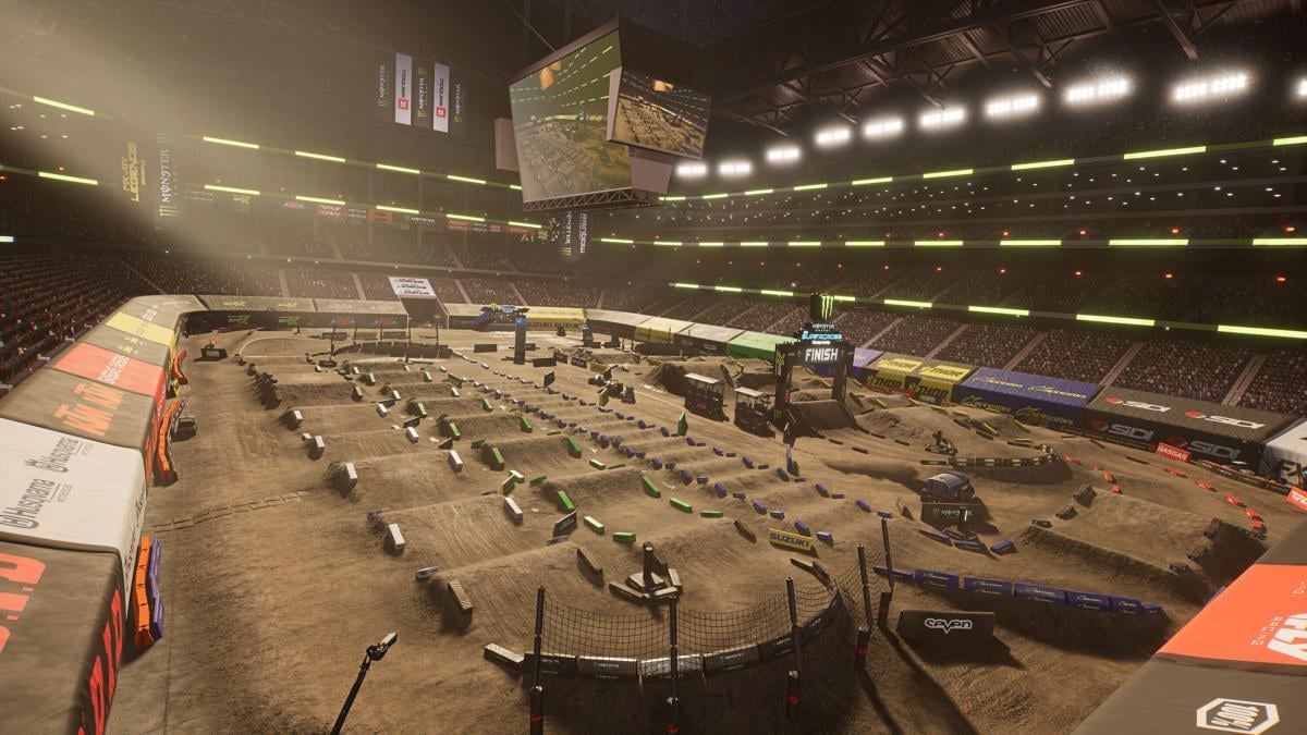 MX vs ATV Legends 2024 Monster Energy Supercross Jeu PS5 - vue 3