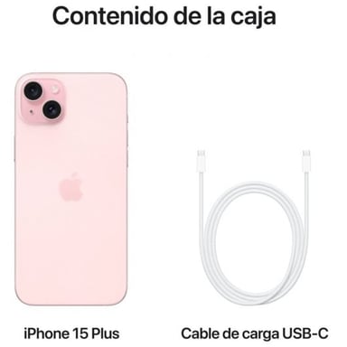 iPhone 15 Plus (5G) 256 Go, Rose, Débloqué