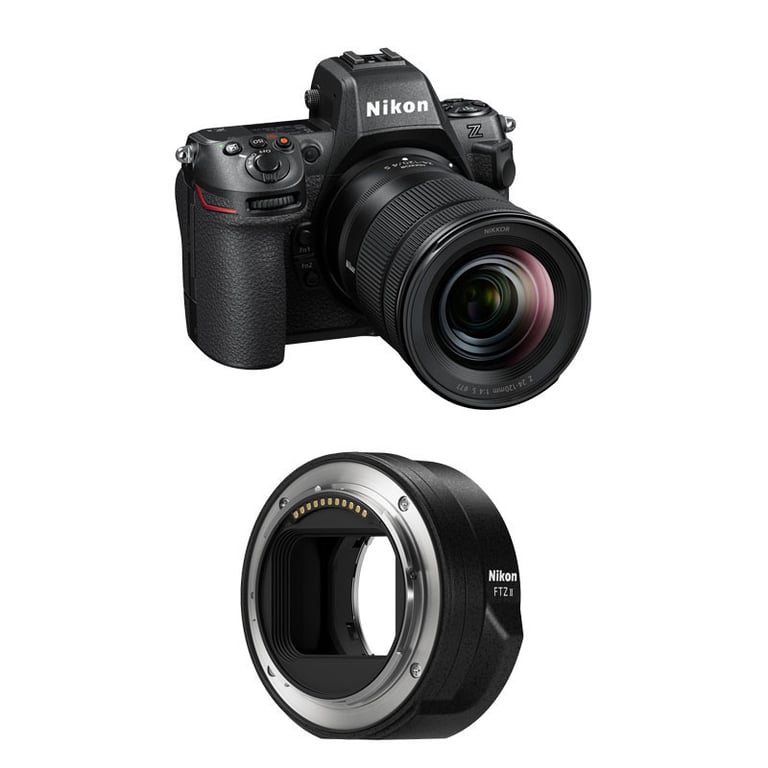 NIKON Z8 + Objectif Z 24 120mm f4 + Adaptateur FTZ II Neuf - vue 1