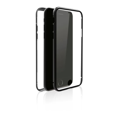 Funda protectora ''360° Glass'' para iPhone 7/8, negra