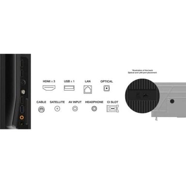 TCL 43P61B 43'' LED UltraHD 4K HDR Google TV