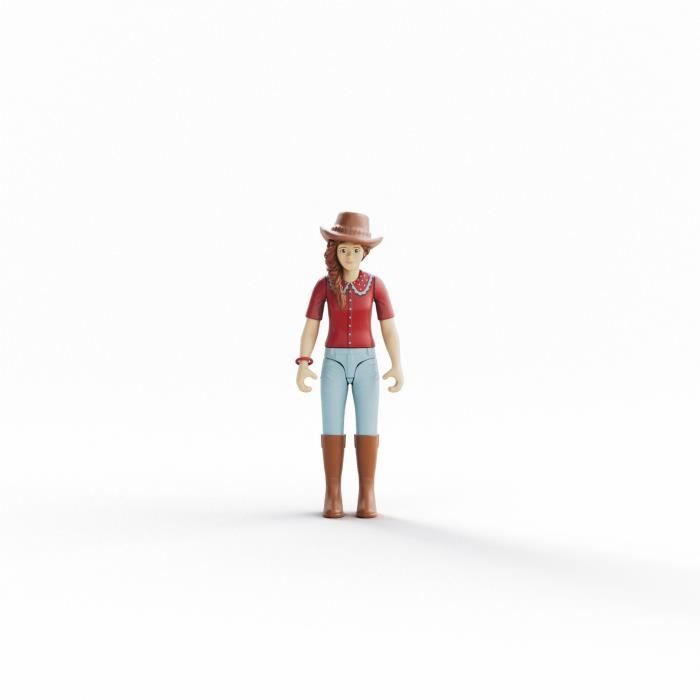 Figurines Hannah et Cayenne SCHLEICH 42711 Horse Club Dès - vue 3