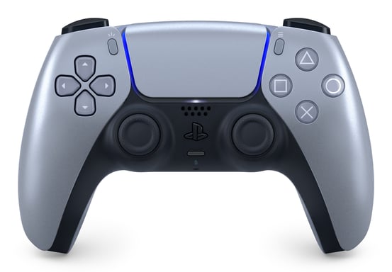 Sony DualSense Plata Bluetooth/USB Gamepad Analógico/Digital PlayStation 5