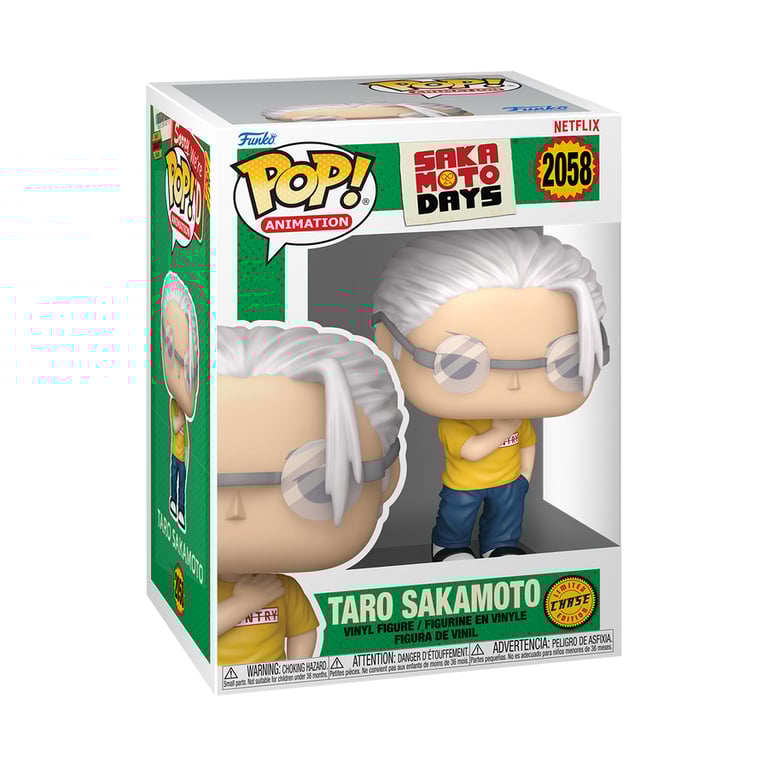 Figurine Funko Pop Animation Sakamoto Days Taro Sakamoto with Chase Modèle aléatoire - vue 4