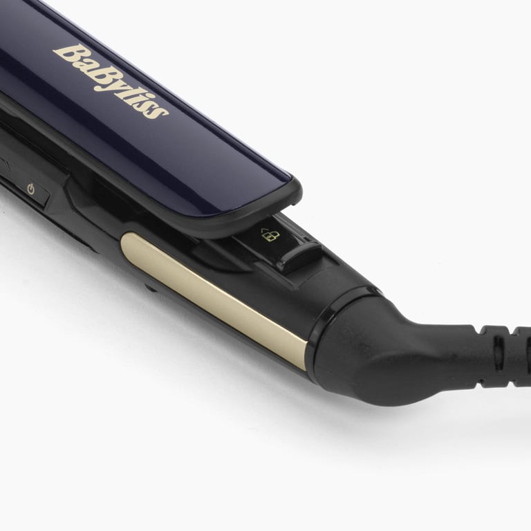 BaByliss ST484E brosse soufflante et fer à lisser À chaleur Noir, Or 3,3 m - Neuf