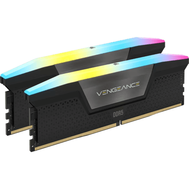 Corsair Vengeance RGB DDR5 - 32 Go (2 x 16 Go) - 7000 MT/s C34 - Intel XMP 3.0 - Noir