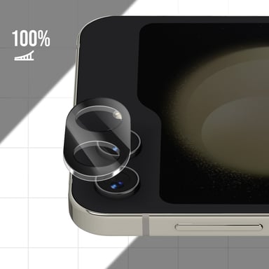 Proteggifotocamera per Samsung Z Flip6 vetro temperato antigraffio