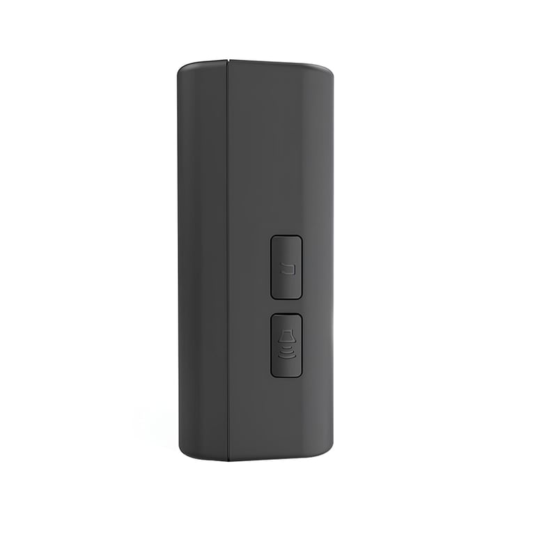 Sonnette vidéo Wi‑Fi NEDIS WIFICDP21BK Batterie 4400 mAh Caméra 3MP Sans fil carillon USB - vue 3