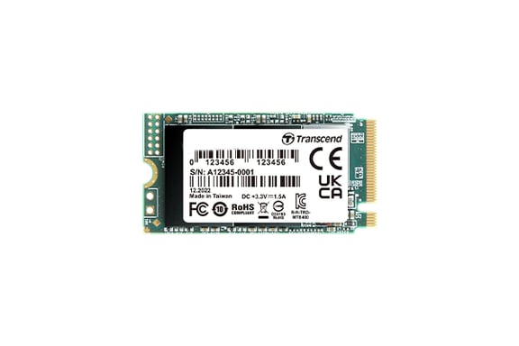 Transcend PCIe SSD 400S 512 Go M.2 PCI Express NVMe 3D NAND