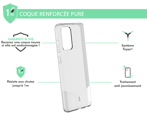 BIG BEN FCPUREGA72T funda para teléfono móvil 17 cm (6.7'') Transparente