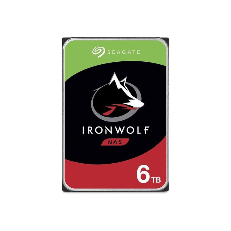 SEAGATE IronWolf ST6000VNA06 Disque dur interne 6 To 35 Serial ATA 600 7200 Toursmin 600 Mo/ - vue 2
