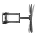 Support mural articulé STELL SHO 5620 TV 32–70 pouces inclinable pivotant 45 kg Noir Mat