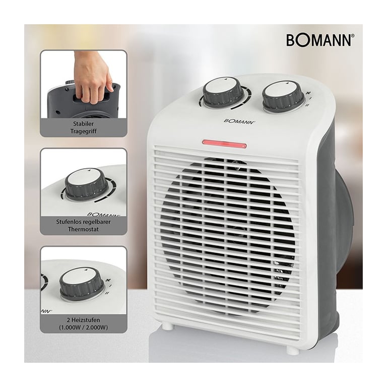 Chauffage soufflant Bomann HL 6040 CB - vue 4