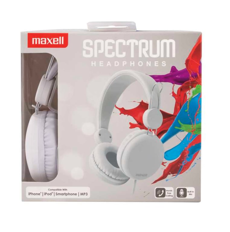 Maxell Spectrum Écouteurs Avec fil Arceau Musique Neuf - vue 5