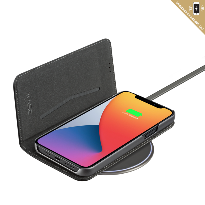 Étui et Coque slim magnétique 2-en-1 GEN 2.0 pour Apple iPhone 12 Pro Max, Noir