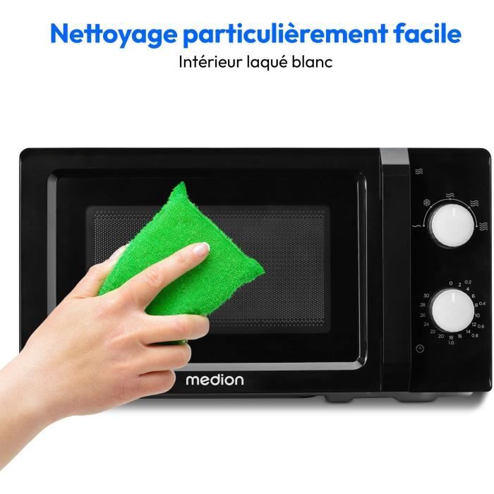 Four À Micro-Ondes MEDION MD 11475 – 700W – 20L – 5 Niveaux De Puissance - vue 2