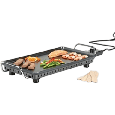 Gril Électrique Princess 102240 2500W 26x46cm Gris - Neuf
