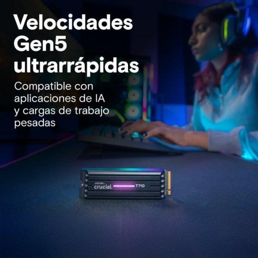 Crucial T710 Avec dissipateur - vue 10