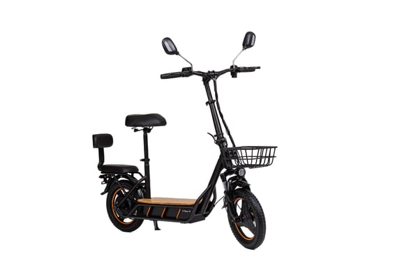 C1 Pro - Trottinette électrique Autonomie de 100 km, moteur 500 W, pliable