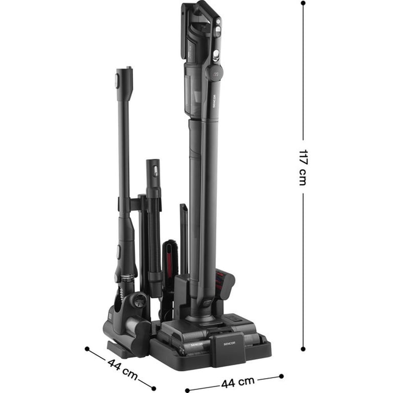 Lave sol aspirant sans fil SENCOR SVW 8872BK Dual Power Mop double brosse Filtre HEPA inclus Sols durs - vue 3