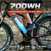 Bici Elettrica per Adulti JOBOBIKE Robin 26'' Motore Bafang 250W 48V13AH