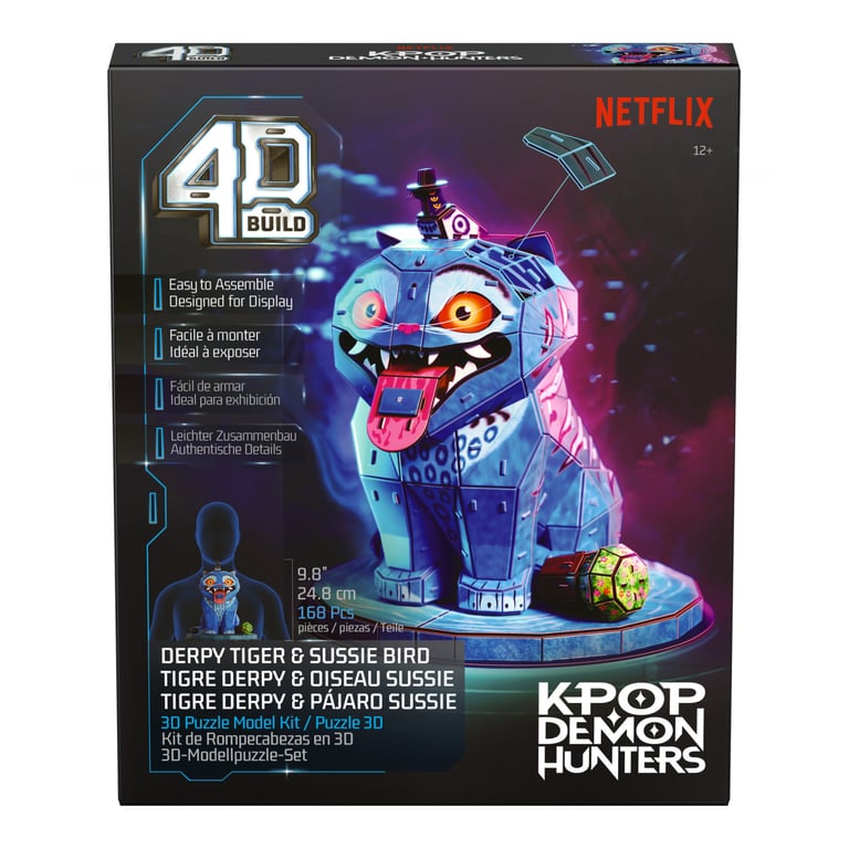 Derpy & Sussie Kpop Demon Hunters 4d Build SPINMASTER A Partir De