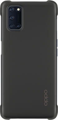 Carcasa semitransparente negra para Oppo A72