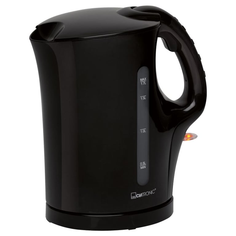 Bouilloire 1,7L 2200W Noir Clatronic WK3819-Noir - Neuf