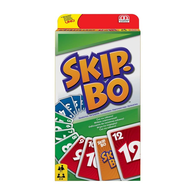 Jeu De Cartes Skipbo Mattel La Boîte - vue 6