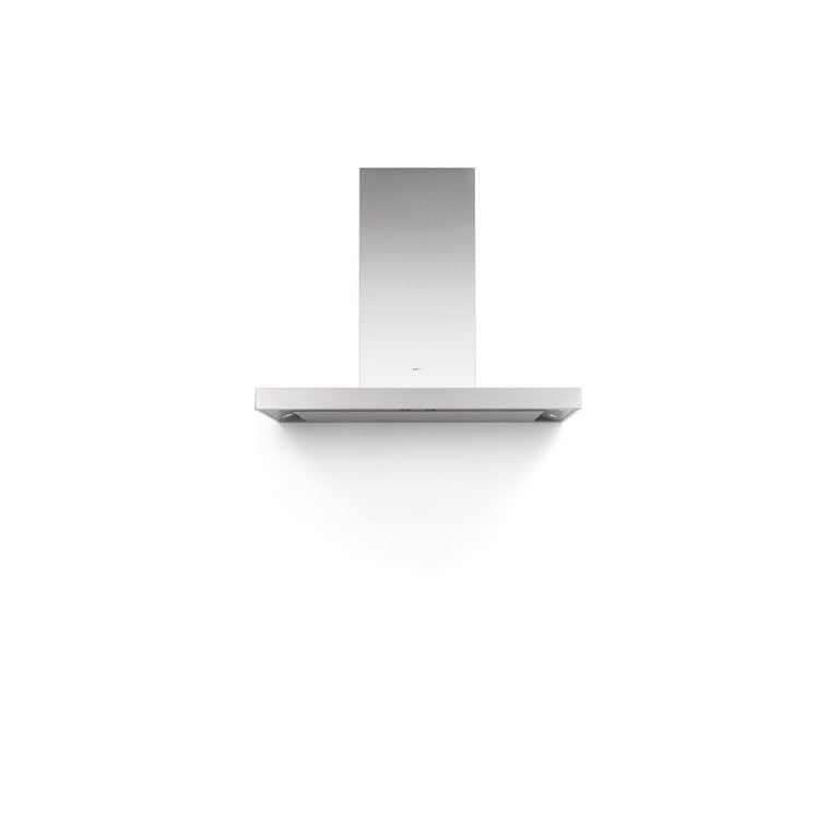 Novy Flat\\line 7600 Hotte hotte décorative largeur : 89.8 cm profondeur : 55.4 cm extraction et recirculation avec kit de recirculation supplémentaire avec moteur interne acier... - vue 4