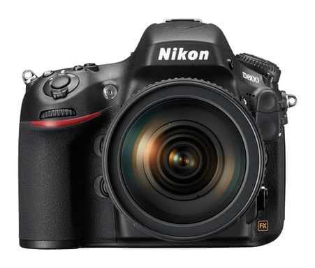 Nikon D800 Boîtier d'appareil-photo SLR 36,3 MP CMOS 7360 x 4912 pixels Noir
