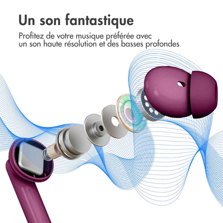 imoshion Aura Pro Écouteurs intra auriculaires sans fil Réduction active du bruit ANC Neuf - vue 9