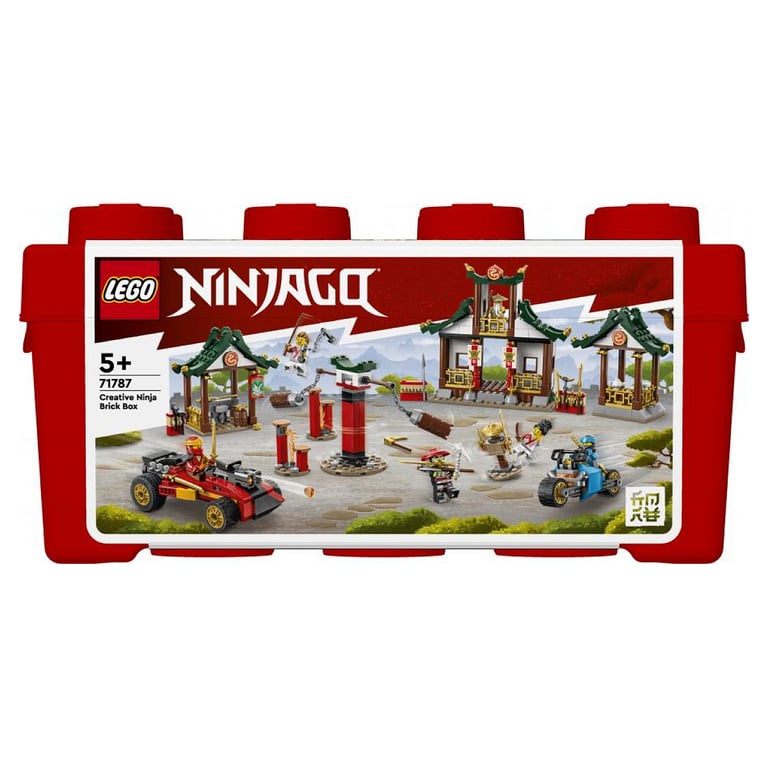 LEGO NINJAGO 71787 : Boîte de Briques Créatives Ninja pour Enfants - Neuf