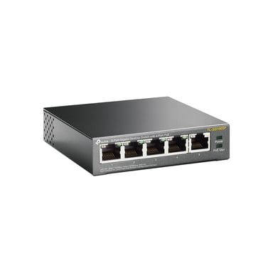 TP-Link TL-SG1005P Connessione Ethernet Gigabit (10/100/1000) non gestita, supporta l'alimentazione via Ethernet (PoE) Nero