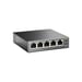 TP-Link TL-SG1005P Connessione Ethernet Gigabit (10/100/1000) non gestita, supporta l'alimentazione via Ethernet (PoE) Nero