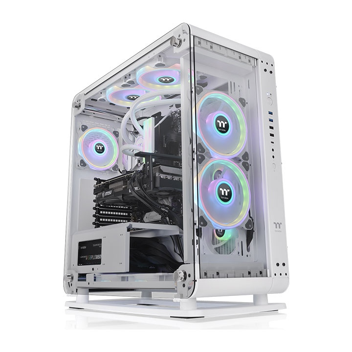 THERMALTAKE Core P6 TG Snow Boitier sans alimentation Moyen tour Format ATX - vue 2