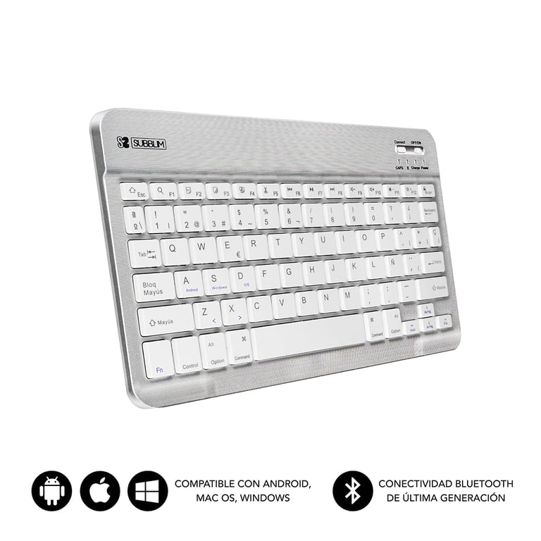 SUBBLIM TECLADO SMART BLUETOOTH QWERTY Espagnole Neuf - vue 4