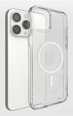 SBS TED3OMAGCOVIP1567P coque de protection pour téléphones portables 17 cm (6.7'') Housse Transparent Apple iPhone 15 Pro Max