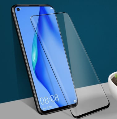 Film Verre Trempe pour ''HUAWEI P40 Lite'' Incurve 3D Ecran Incassable 9H+ Protection 0,33mm Transparent