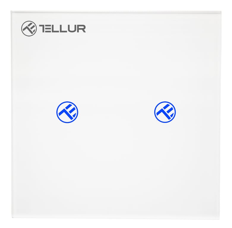 Switch Tellur Smart WiFi SS2N avecsans Neutre 2 ports Neuf