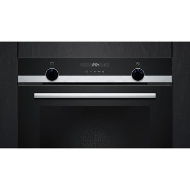 Horno empotrable SIEMENS IQ500 HB557GBS3F Negro 71L SoftClose 7 modos Limpieza Ecoclean Clase A+