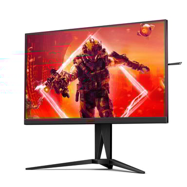 AOC AGON 5 AG275QZN/EU écran plat de PC 68,6 cm (27'') 2560 x 1440 pixels Quad HD Noir, Rouge