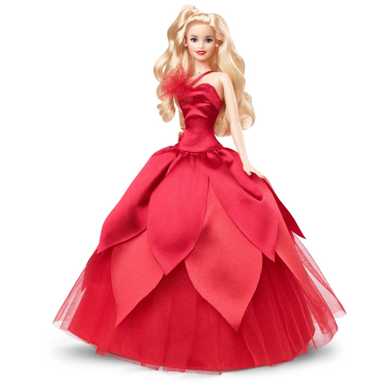 Poupée Barbie HBY03 – Robe Rouge Flamboyante Pour Noël 2022 - vue 2