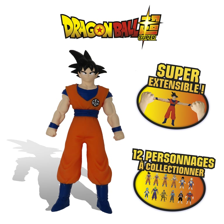 Figurine extensible DRAGON BALL Pack de 3 MONSTER FLEX - vue 3