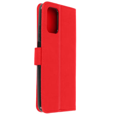 Funda Xiaomi Redmi Note 10 Pro/10s Tarjetero Función Soporte Rojo